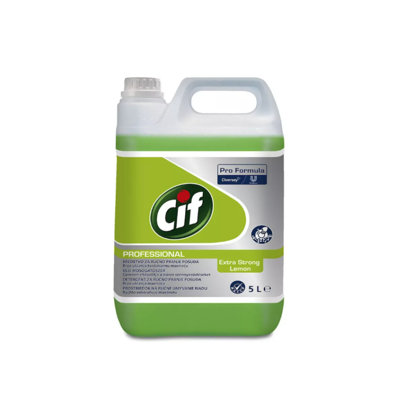 CIF Professional Extra Strong Lemon kézkímélő mosogatószer 5L