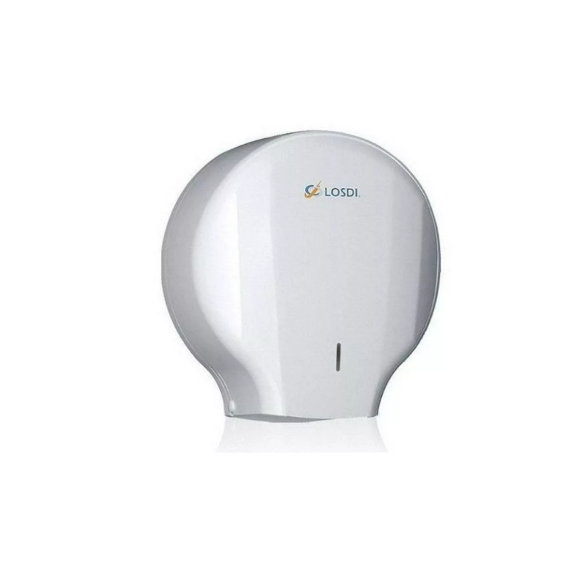 Losdi mini toalettpapír adagoló ABS fehér CP0204B
